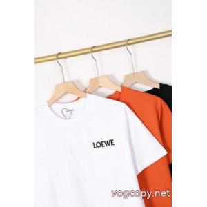 上品で優しい雰囲気に 通勤の定番 国内即発送込半袖Tシャツブランド 通販ロエベ