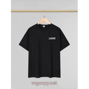 上品で優しい雰囲気に 通勤の定番 国内即発送込半袖Tシャツブランド 通販ロエベ