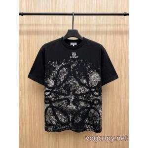 完売在庫確保 注目度アップ! HOT最新作半袖Tシャツ偽物 ブランドロエベ