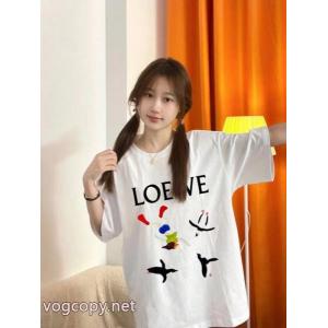 偽物 通販 サイト手元在庫限り 普段使いに最適の大人スタイル お得格安LOEWE半袖Tシャツ