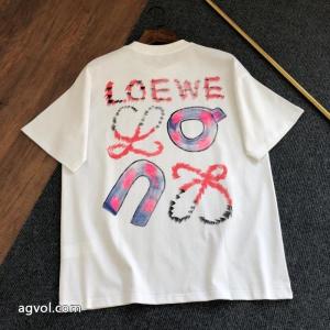 最新大人気 上品オトナ感 人気販売中ロエベ激安 通販 専門店半袖Tシャツ