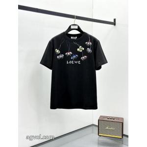半袖Tシャツ定番人気のモデル 若者世代に人気が高い 2026一番最高人気LOEWEブランド アクセサリー 激安
