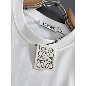 半袖Tシャツ高級感漂う 26新作限定版プリント 暖かな着心地LOEWEコピー 商品 ブランド