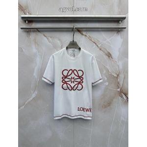 海外限定 シルエットな雰囲気 数量限定先行入荷ロエベ半袖poloTシャツブランド 偽物