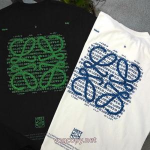 スーパー コピー 販売雑誌掲載モデル!! 人目を引く存在感 重宝する半袖TシャツLOEWE