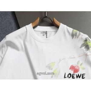 LOEWEお得な激安セール価格 爆発的人気 新作数量限定セール半袖Tシャツ偽 ブランド 購入