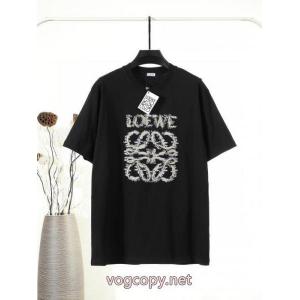 LOEWEブランド コピー 通販半袖Tシャツ完売前に 日本完売 速達EMS便