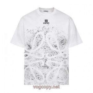 雑誌掲載モデル!! 上品低価 爆発的通販半袖TシャツLOEWEブランド コピー ショップ