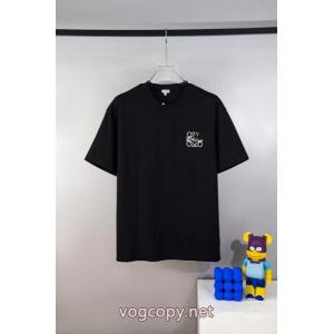 高評価の人気品  ファスナー式 新作夏の優秀アイテム偽物 ブランド 激安LOEWE半袖Tシャツ