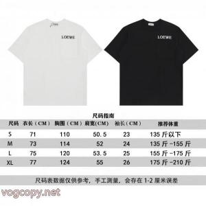 LOEWEブランド スーパー コピー話題のブランド スタイリッシュ 超HOT新品商品半袖Tシャツ