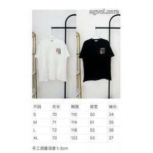 ブランド コピー ショップLOEWE天然着色 極上の着心地 個性的 半袖Tシャツ