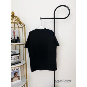 ブランド コピー ショップLOEWE天然着色 極上の着心地 個性的 半袖Tシャツ