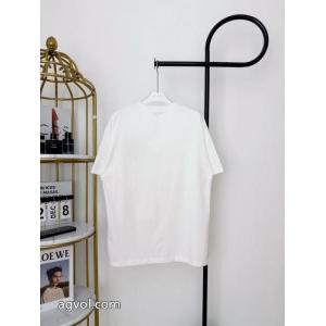 ブランド コピー ショップLOEWE天然着色 極上の着心地 個性的 半袖Tシャツ