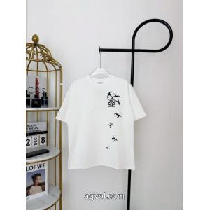 VIP価格　海外発 単品販売 高品質 人気半袖TシャツLOEWEブランド 品 スーパー コピー
