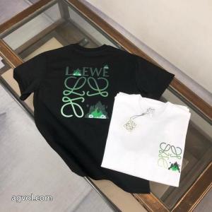 ブランド コピー 着払い超激得 最高の贈り物 大人感漂う2026新作半袖TシャツLOEWE