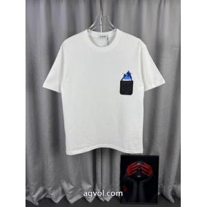 LOEWE偽 ブランド話題となる人気品 VIPセール限定品 限定デザイン半袖Tシャツ