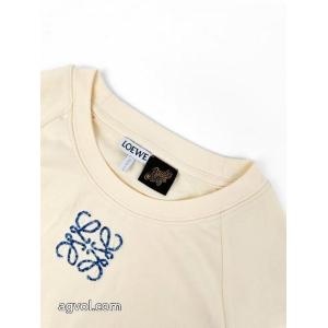偽物 ブランド 販売半袖Tシャツロエベ高感度アイテム 極上の着心地 最新の品