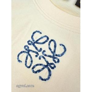 偽物 ブランド 販売半袖Tシャツロエベ高感度アイテム 極上の着心地 最新の品