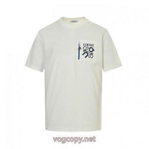 LOEWEブランド コピー 優良超人気専門店 新しい斬新なスタイル 数量限定定番人気半袖Tシャツ