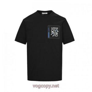 LOEWEブランド コピー 優良超人気専門店 新しい斬新なスタイル 数量限定定番人気半袖Tシャツ