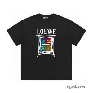 Tシャツロエベ偽 ブランド 販売今年流大人っぽさ お洒落な存在感  韓国の人気.