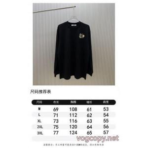 激安通販 人気話題 時間は有限セールブランド 偽物長袖TシャツLOEWE