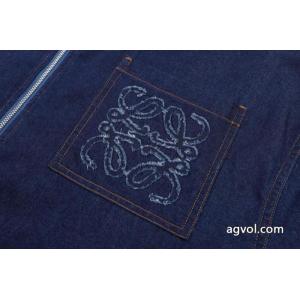 Loewe 26 FW Precollectionコットン刺繍デニムジャケット