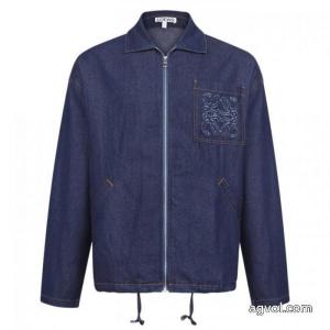 Loewe 26 FW Precollectionコットン刺繍デニムジャケット
