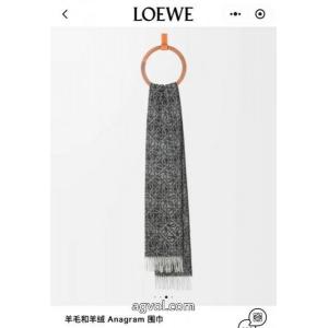 LOEWE素材感に注目 魅力をプラス 限定デザインマフラー通販 ブランド