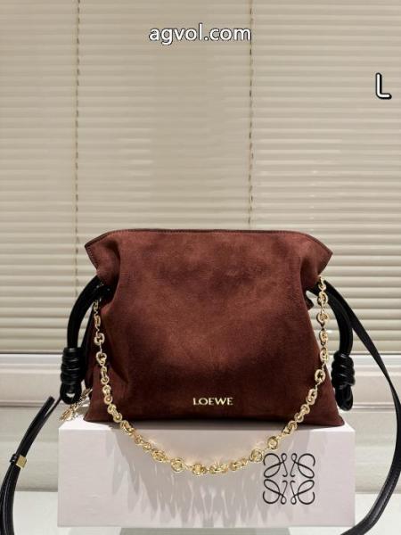Loeweミニやわらかナッパ羊革Flamenco Purse福袋 5
