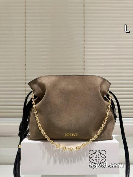 Loeweミニやわらかナッパ羊革Flamenco Purse福袋 4