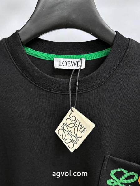 LOEWEブランド 偽物半袖Tシャツ今年の秋冬先行販売新作早い者勝ち 5 