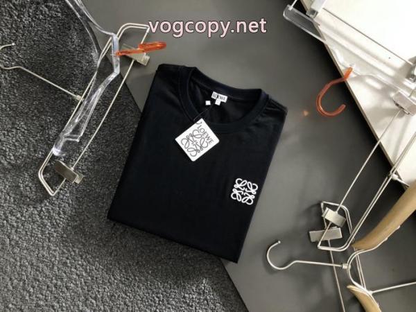 loeweシルクコットンオールインワンデザイン刺繍トップ半袖 2