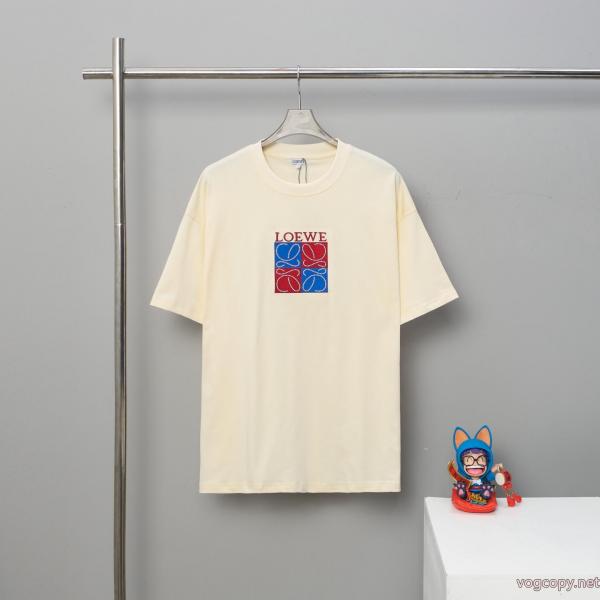 LOEWE歴代人気モデル クラシカルなデザイン 韓国高級服偽 ブランド 販売Tシャツ 0 