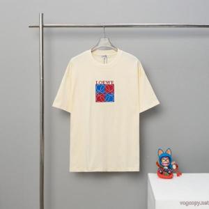 LOEWE歴代人気モデル クラシカルなデザイン 韓国高級服偽 ブランド 販売Tシャツ