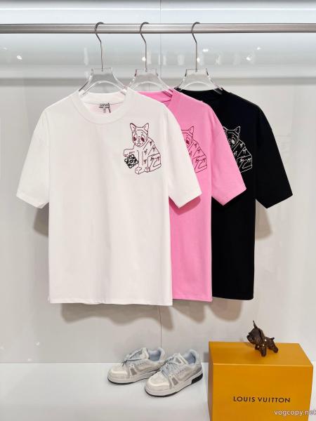 Tシャツ偽 ブランド 販売海外大人気 最新商品 個性派 LOEWE 0