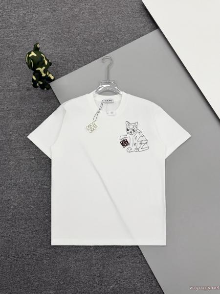 Tシャツ暖かな着心地 完売間近 数量限定再入荷ブランド コピー 販売LOEWE 0 
