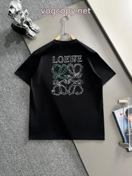 ブランド コピー 品高評価! 雑誌掲載最新作 大人の上質感TシャツLOEWE 1