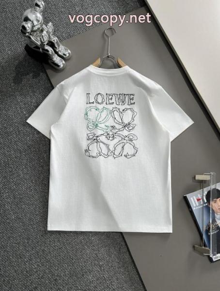 ブランド コピー 品高評価! 雑誌掲載最新作 大人の上質感TシャツLOEWE 3