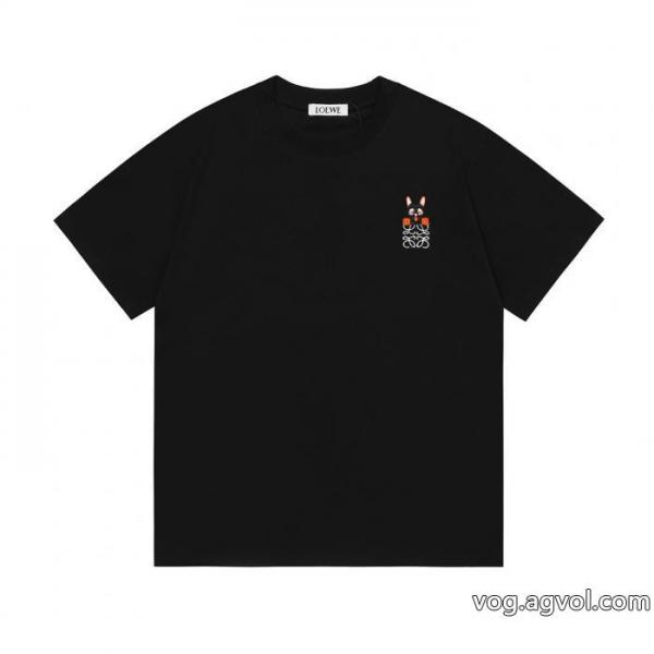 ブランド 激安ロエベ新品入荷2026 超人気新作登場 天然着色半袖Tシャツ 0