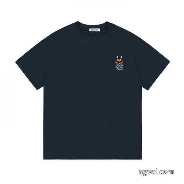 ブランド 激安ロエベ新品入荷2026 超人気新作登場 天然着色半袖Tシャツ 1