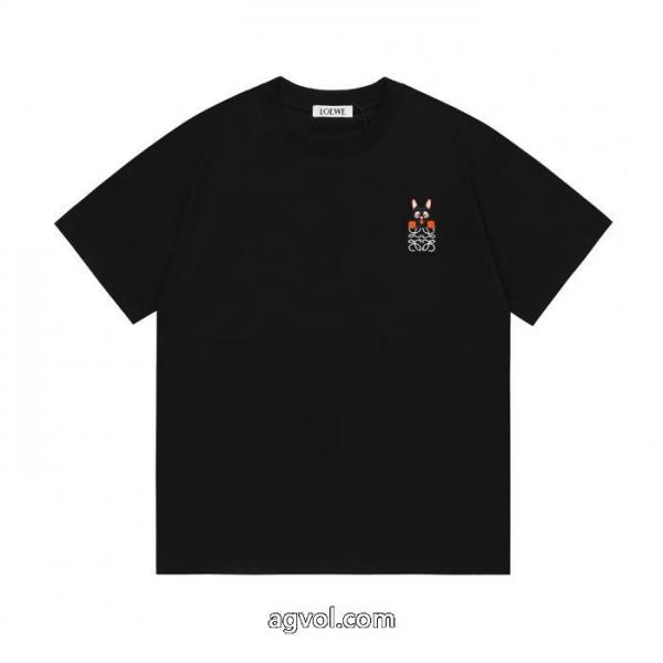 ブランド 激安ロエベ新品入荷2026 超人気新作登場 天然着色半袖Tシャツ 4