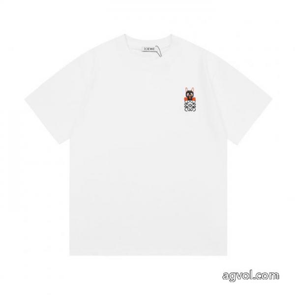 ブランド 激安ロエベ新品入荷2026 超人気新作登場 天然着色半袖Tシャツ 6
