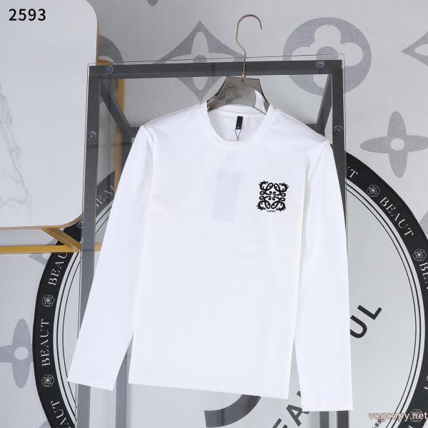 冬季限定販売 高級素材 2026年冬 オススメ新作LOEWE長袖Tシャツコピー 商品 ブランド 0