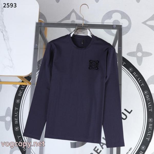 冬季限定販売 高級素材 2026年冬 オススメ新作LOEWE長袖Tシャツコピー 商品 ブランド 4