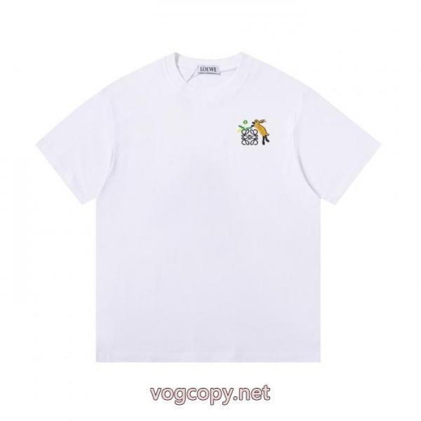 魅力的 激安通販 秋冬新作ロエベブランド 偽物 激安 通販Tシャツ 5