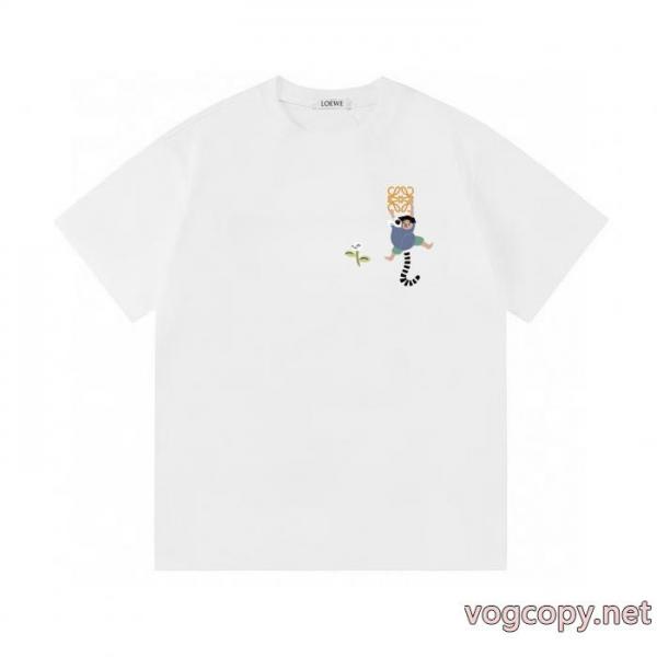 Tシャツ高級感を演出 洗練された印象 大胆にLOEWE激安 通販 専門 5 