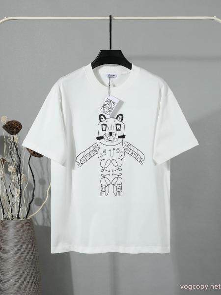 TシャツLOEWEブランド 通販店今季のベスト新作 オシャレな雰囲気 個性的 0 