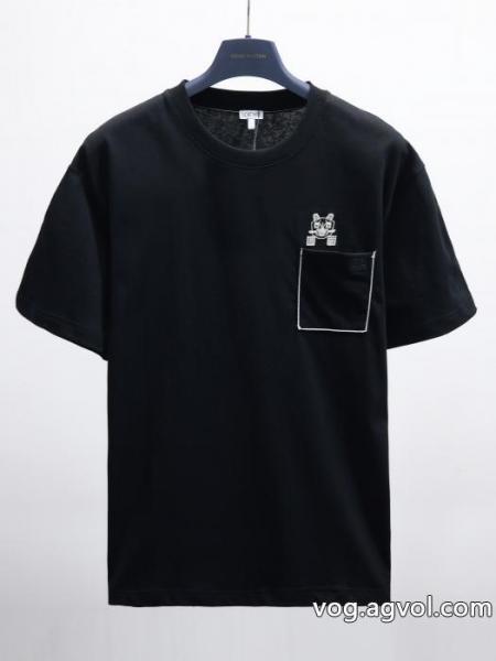 最安値激しい争奪戦 有名な 人気ブランドの秋冬新色ブランド コピー 半袖TシャツLOEWE 0