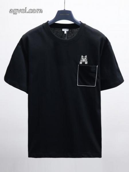 最安値激しい争奪戦 有名な 人気ブランドの秋冬新色ブランド コピー 半袖TシャツLOEWE 1